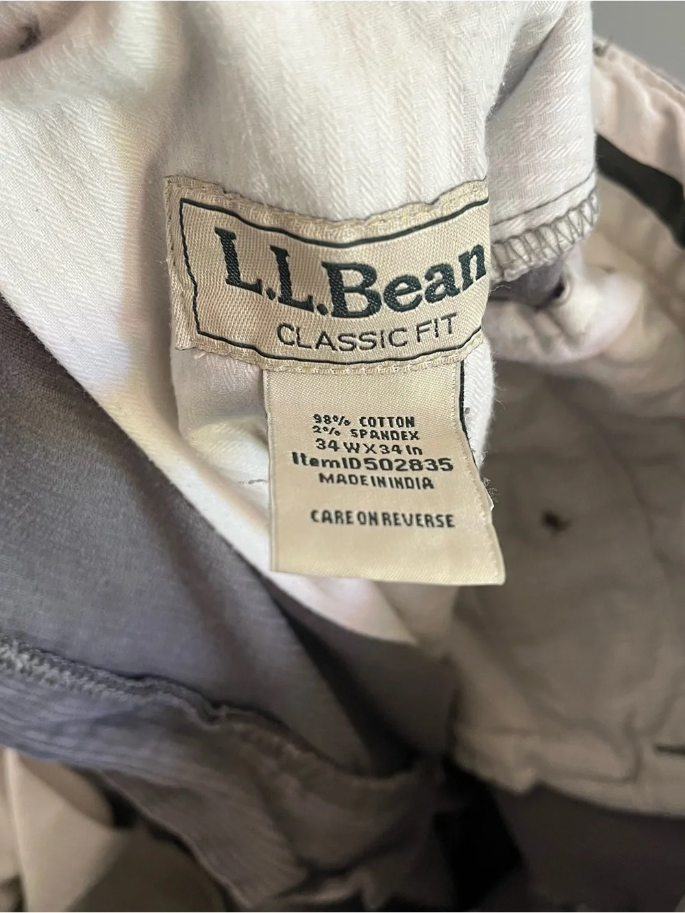 LL Bean Men’s Panta